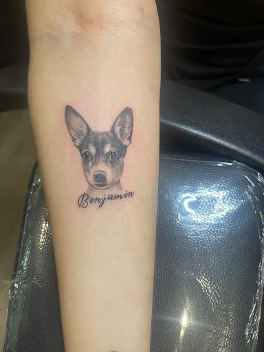 Explore marigold tattoo ideas, creative tattoo ideas in Flushing, available at Ching Tattoo