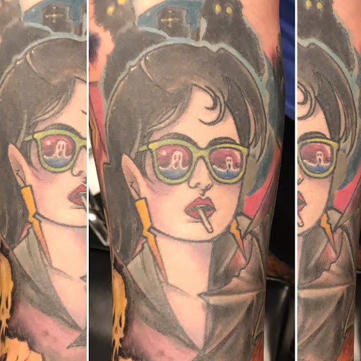 Explore holy trinity tattoo ideas, creative tattoo ideas in Augusta, available at Mr. Tattoo