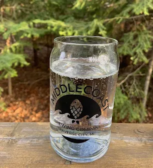 Craft beer at a brewery in Traverse City Michigan