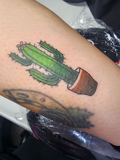 Explore music tattoo sleeve ideas, creative tattoo ideas in Puyallup, available at Blvck Widow Ink