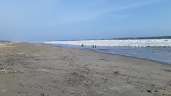 Zdjęcie Leaves beach z powierzchnią niebieska czysta woda