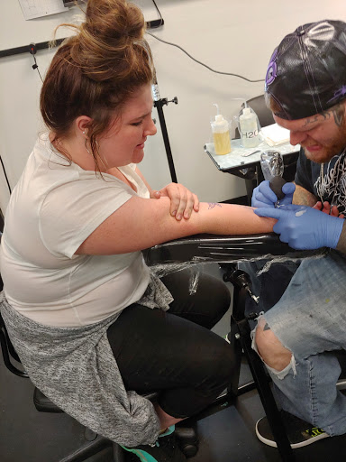 Explore silver line tattoo ideas, creative tattoo ideas in Columbus, available at Timeless Ink Tattoos