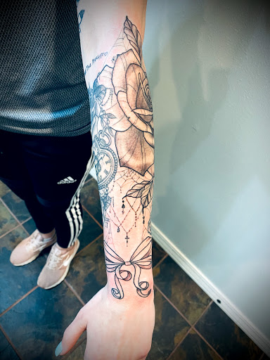 Explore dragon tattoo ideas for ladies, creative tattoo ideas in Russellville, available at AR Ink