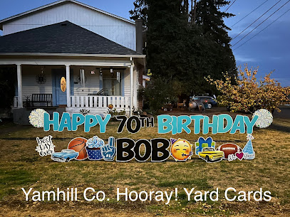 Hooray Yard Cards Yamhill County