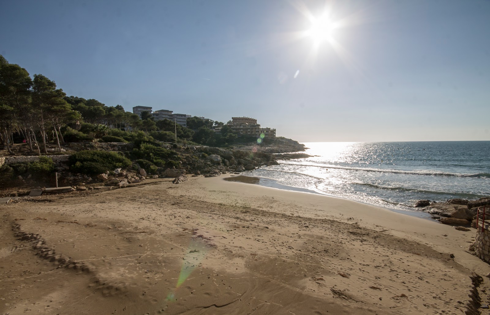 Photo de Cala Font avec micro baie