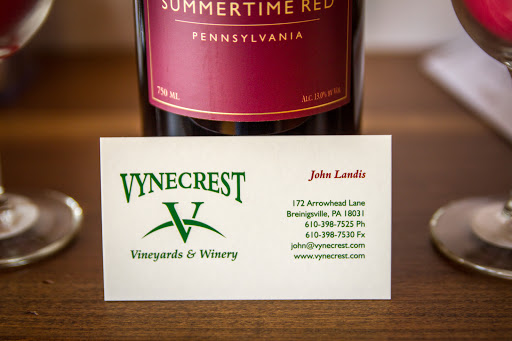 Winery «Vynecrest Winery», reviews and photos, 172 Arrowhead Ln, Breinigsville, PA 18031, USA