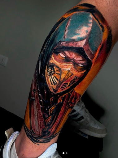 Explore simple black tattoo ideas, creative tattoo ideas in Bronx, available at Living Legends Ink realistic tattoos