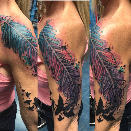 Explore c'est la vie tattoo ideas, creative tattoo ideas in Aurora, available at Ronin Tattoo Studio INC