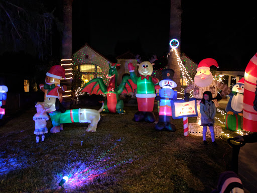 Tourist Attraction «Christmas Tree Lane», reviews and photos, Santa Rosa Ave, Altadena, CA 91001, USA