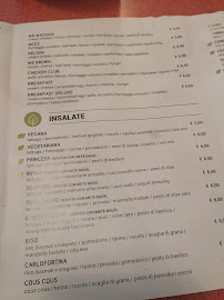 Menu / carte de hoop bagel & salad vomero à Naples