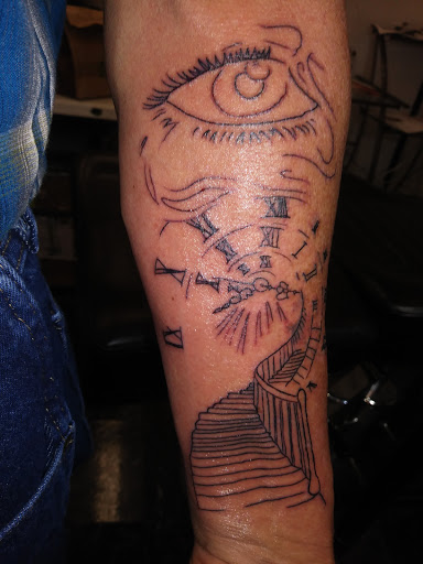 Explore 80's tattoo ideas, creative tattoo ideas in Rogers, available at Jimmy Romance Tattoo & Body Piercing