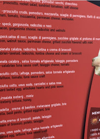 Master Sandwich à Turin menu