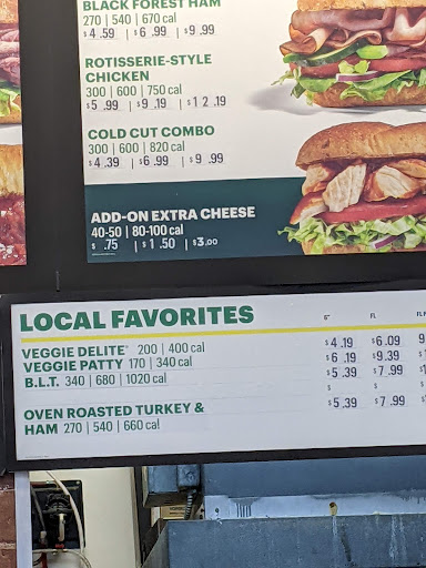 Restaurant «Subway», reviews and photos, 2424 Fort Union Blvd, Cottonwood Heights, UT 84121, USA