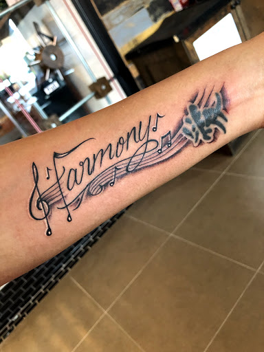 Explore never again tattoo ideas, creative tattoo ideas in Miami Beach, available at Empire Ink, South Beach