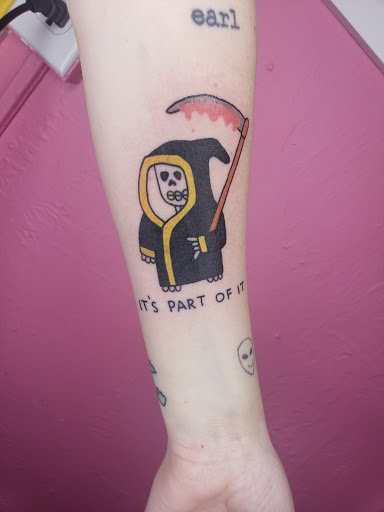 Explore braves tattoo ideas, creative tattoo ideas in San Francisco, available at Castro Tattoo