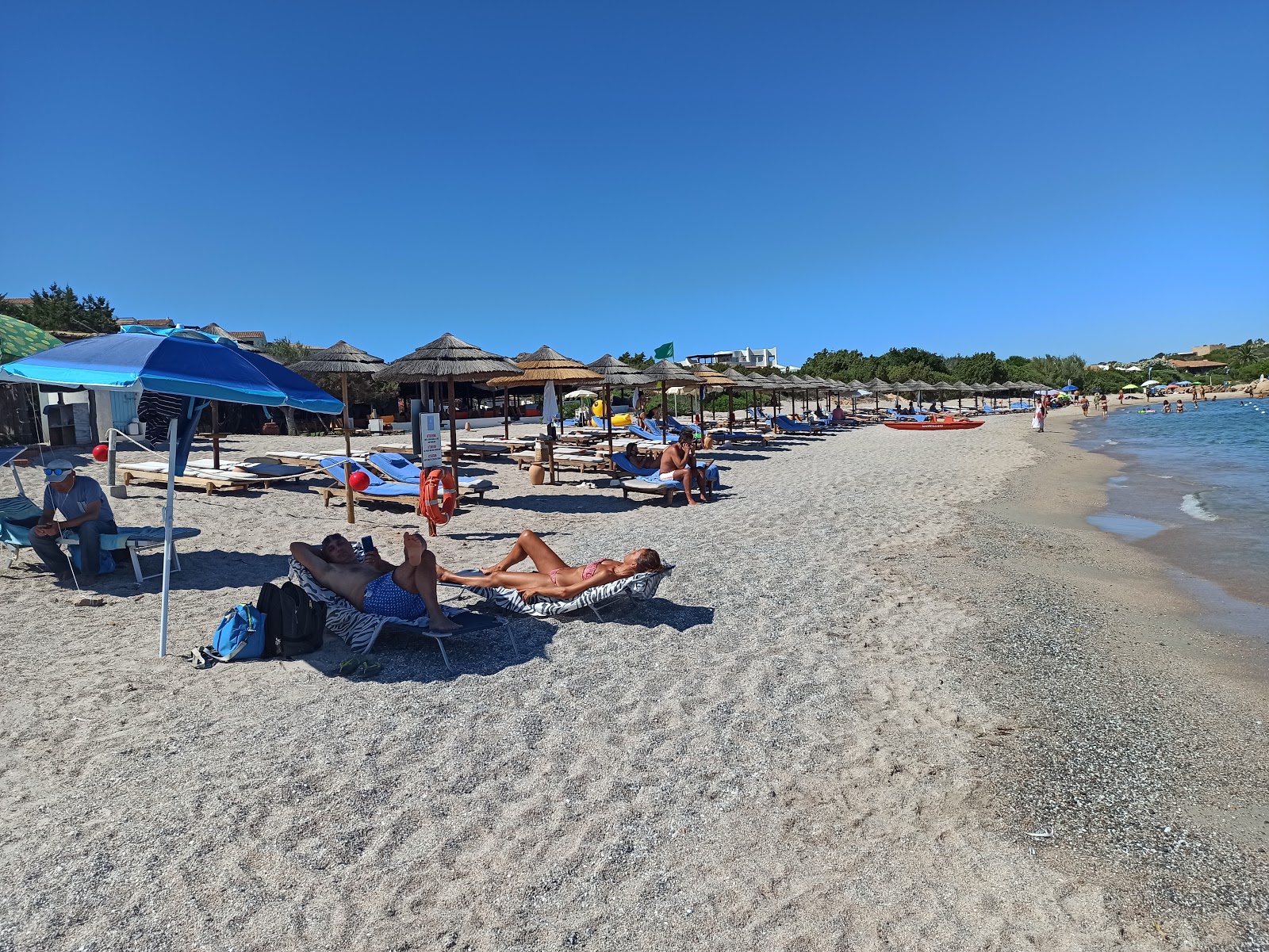 Spiaggia Del Romazzino'in fotoğrafı kısmen otel alanı