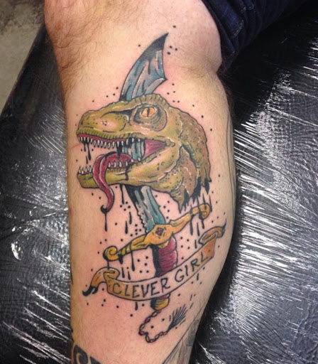 Explore silly goose tattoo ideas, creative tattoo ideas in Transfer, available at Studio Antherium Tattoo