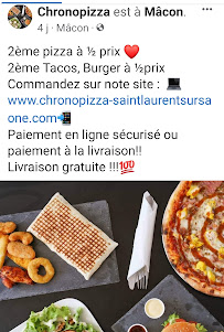 Pizza du Livraison de pizzas Chrono Pizza Saint Laurent sur Saône à Saint-Laurent-sur-Saône - n°13