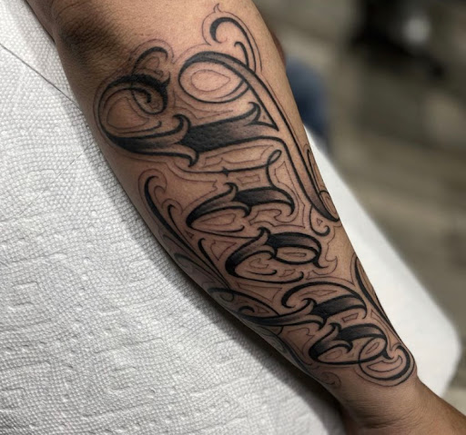 Explore piston tattoo ideas, creative tattoo ideas in San Antonio, available at Firme Copias Tattoo Studio