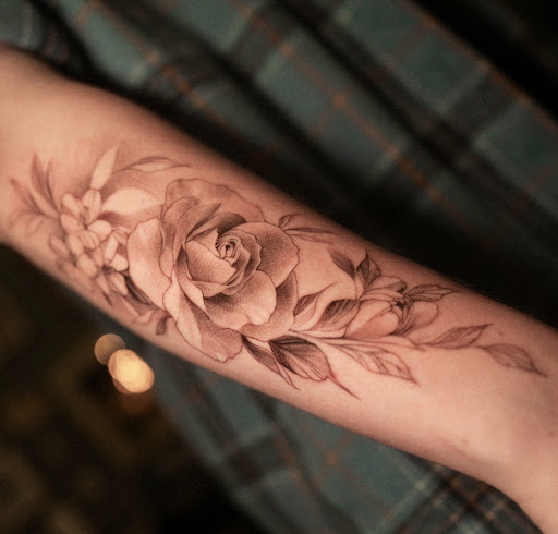 Find female rib tattoo ideas for your next unique tattoo in Raleigh at Raleigh Tattoo Company