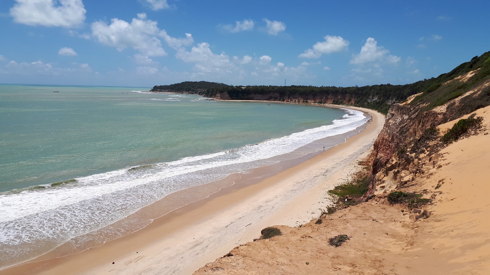 Fotografija Plaža Baia dos Golfinhos Pipa udobje območja