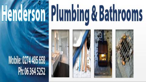 Henderson Plumbing & Bathrooms - Palmerston North