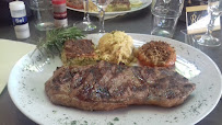 Steak du Restaurant français Cafe Du Cours à Vacqueyras - n°3