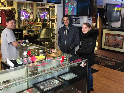 Explore ocean wave tattoo ideas, creative tattoo ideas in Rockford, available at Euro Tattoo