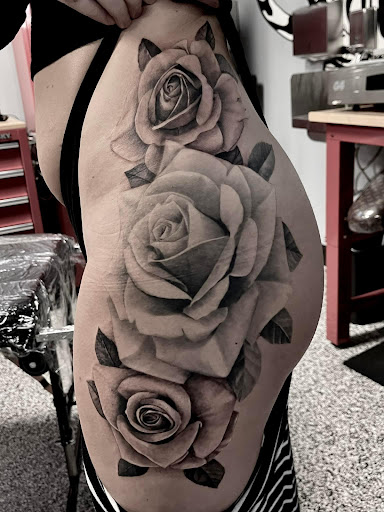 Explore scientific tattoo ideas, creative tattoo ideas in Fenton, available at Think Ink Tattoo Co