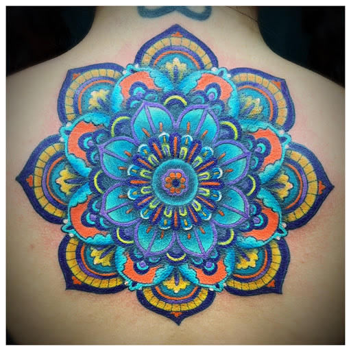 Explore women's tattoo ideas, creative tattoo ideas in Arlington, available at Lady Octopus Tattoos