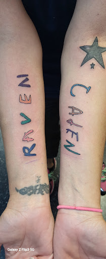 Explore stitches tattoo ideas, creative tattoo ideas in Englewood, available at The Original Big Daddy Tattoo & Body Piercing est.1997 est.1997