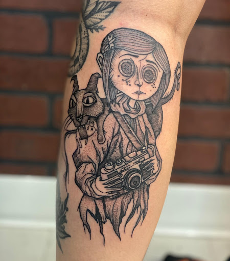 Explore mother earth tattoo ideas, creative tattoo ideas in Akron, available at Black Amethyst Tattoo Company Akron