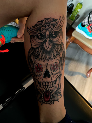 Explore bartender tattoo ideas, creative tattoo ideas in Norwalk, available at Saloon 13 LLC