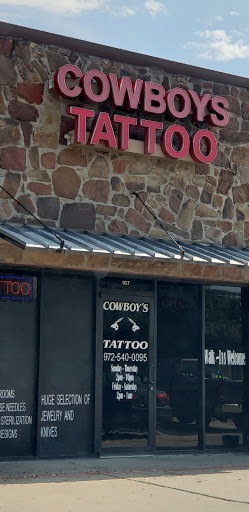 Tattoo Shop «Cowboys Tattoo», reviews and photos, 330 Industrial Blvd #107, McKinney, TX 75069, USA