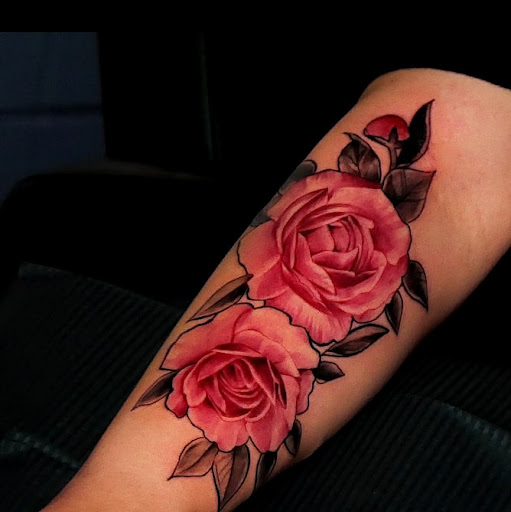 Explore chicago skyline tattoo ideas, creative tattoo ideas in Corning, available at Prisma Ink Tattoos & Piercings