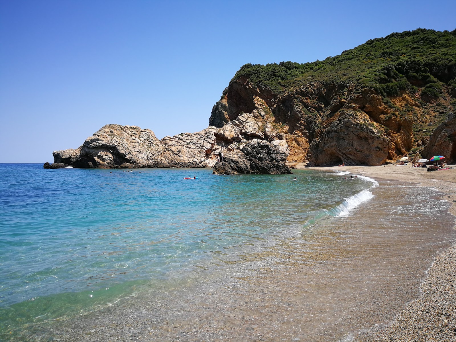 Foto di Palsi beach con molto pulito livello di pulizia