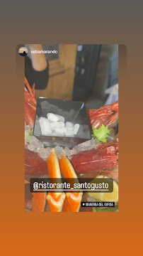 Menu / carte de Santo Gusto Padenghe à Padenghe sul Garda