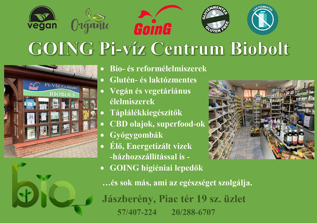 GOING Pi-víz Centrum Biobolt - Jászberény