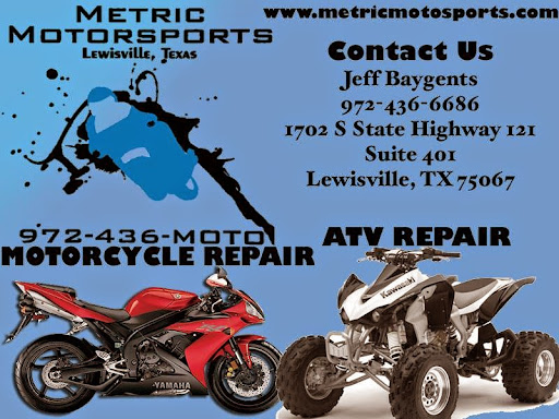Motorcycle Repair Shop «Metric Motorsports - Motorcycle Repair», reviews and photos, 1702 TX-121 BUS, Lewisville, TX 75067, USA