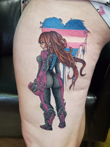 Explore female tattoo design ideas, creative tattoo ideas in Roanoke, available at Asylum Studios