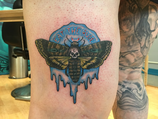 Explore sleeve men tattoo ideas, creative tattoo ideas in Superior, available at INK Tattoo