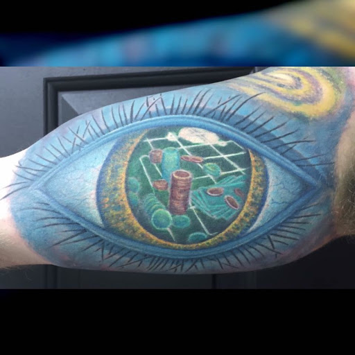 Explore aloha tattoo ideas, creative tattoo ideas in Virginia Beach, available at Studio Evolve