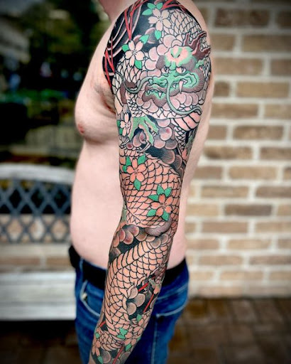 Explore atheist tattoo ideas, creative tattoo ideas in Virginia Beach, available at Salt Water Tattoo
