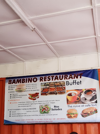 Bambino Restaurant - Galerie la Fleur no. 4, Av. de L,ONU, Bujumbura, Burundi
