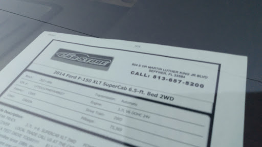 Used Car Dealer «The Car Store Inc», reviews and photos, 804 E Dr M.L.K. Jr Blvd, Seffner, FL 33584, USA