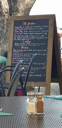 Restaurant 'La Plage d'Argent' à Ile de Porquerolles menu