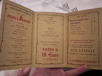 Dal Mi' Cocco à Perugia menu