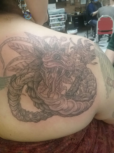Explore men side neck cover up tattoo ideas, creative tattoo ideas in Walla Walla, available at Tatmandu