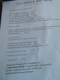 Restaurant de spécialités à base de poisson-pêcheur Le Relais du Gois à Beauvoir-sur-Mer (le menu)