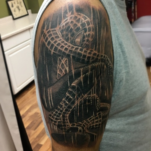 Explore tattoo sleeve ideas female, creative tattoo ideas in Chicago, available at Shreds Inferno Custom Tattoos